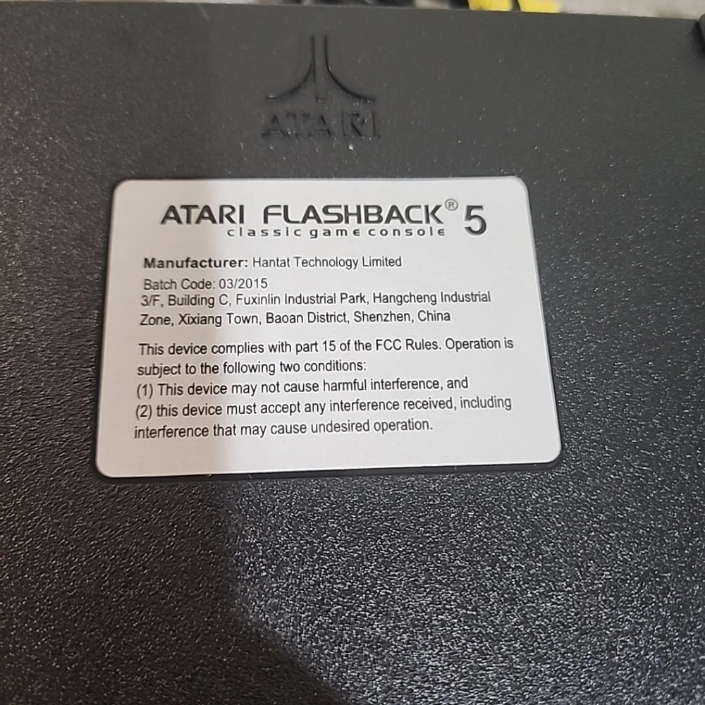 ATARI Flashback 5 Classic Game System Console With 2 Controllers
